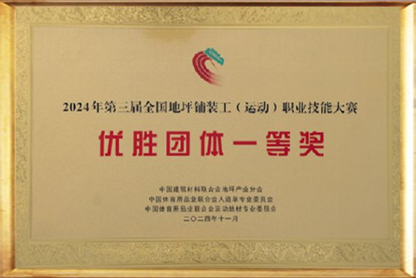 全國技能大賽優(yōu)勝團(tuán)體一等獎(jiǎng)